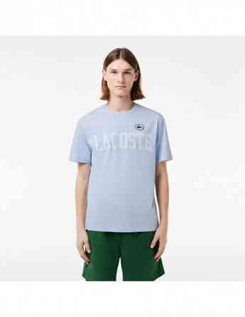 Lacoste - Lacoste Men's Cotton Contrast Print Badge T-Shirt Tbilisi