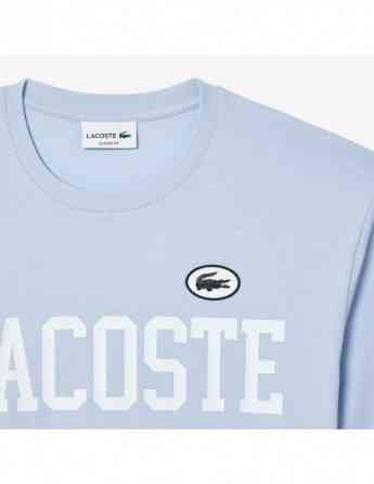 Lacoste - Lacoste Men's Cotton Contrast Print Badge T-Shirt Tbilisi