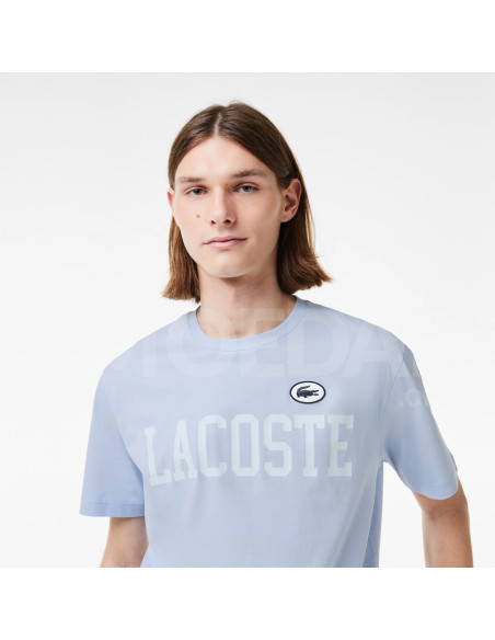 Lacoste - Lacoste Men's Cotton Contrast Print Badge T-Shirt Tbilisi - photo 3