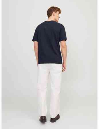 Jack & Jones - JPRCC SOFT LINEN BLEND SS TEE Tbilisi