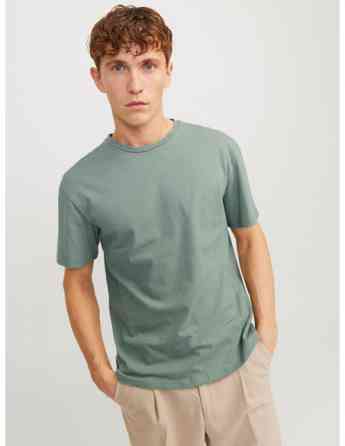 Jack & Jones - JPRCC SOFT LINEN BLEND SS TEE Tbilisi