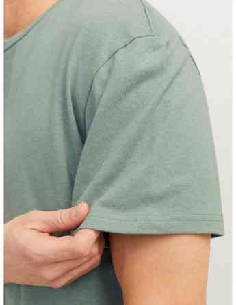 Jack & Jones - JPRCC SOFT LINEN BLEND SS TEE Tbilisi