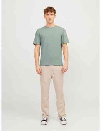 Jack & Jones - JPRCC SOFT LINEN BLEND SS TEE Tbilisi