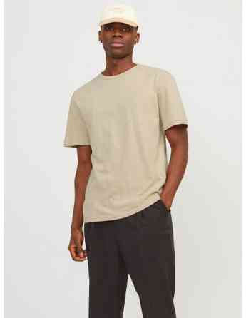 Jack & Jones - JPRCC SOFT LINEN BLEND SS TEE Tbilisi