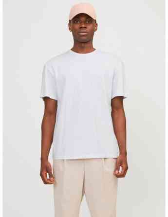 Jack & Jones - JPRCC SOFT LINEN BLEND SS TEE Tbilisi