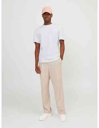 Jack & Jones - JPRCC SOFT LINEN BLEND SS TEE Tbilisi