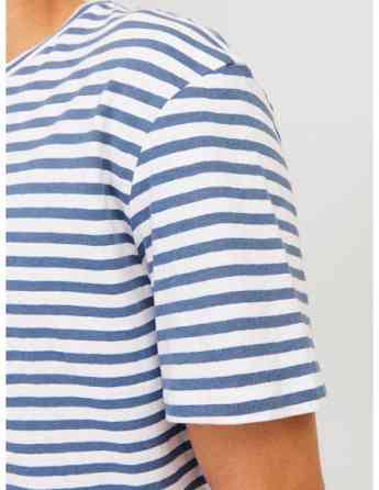 Jack & Jones - JPRCC SOFT LINEN BLEND SS TEE Tbilisi