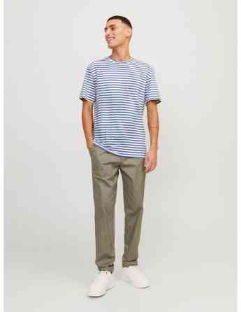 Jack & Jones - JPRCC SOFT LINEN BLEND SS TEE Tbilisi