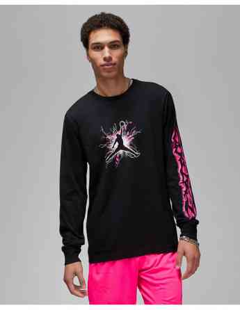 NIKE - M J SPRT LS DF GFX CREW Tbilisi