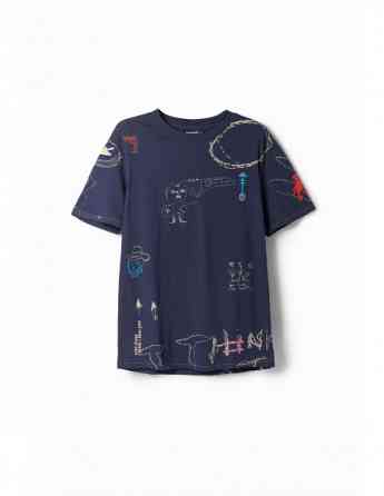 DESIGUAL - Arrow illustration T-shirt Tbilisi