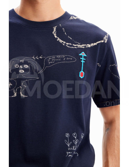 DESIGUAL - Arrow illustration T-shirt Tbilisi - photo 5