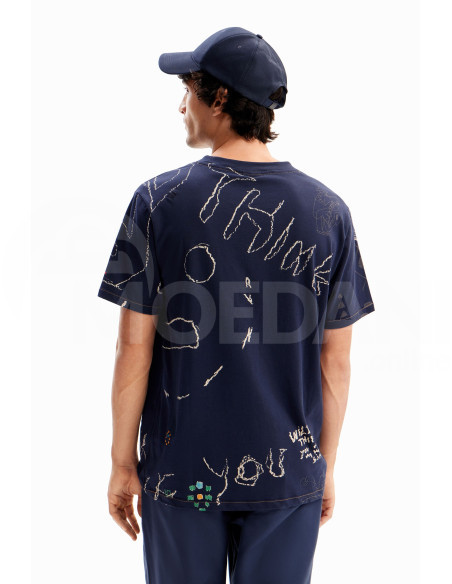 DESIGUAL - Arrow illustration T-shirt Tbilisi - photo 2