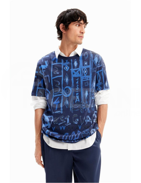 DESIGUAL - Arty motif T-shirt Tbilisi - photo 1