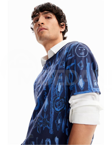 DESIGUAL - Arty motif T-shirt Tbilisi - photo 4