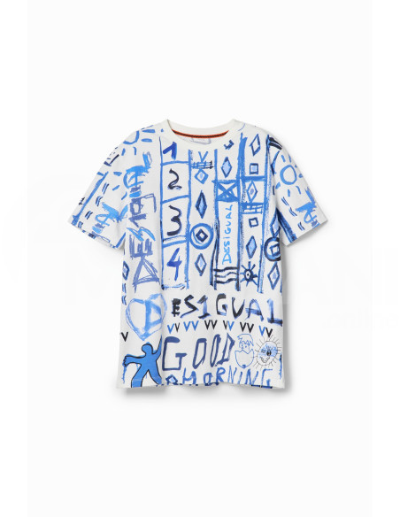 DESIGUAL - Arty motif T-shirt Tbilisi - photo 6