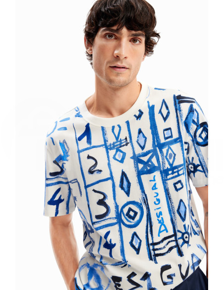 DESIGUAL - Arty motif T-shirt Tbilisi - photo 5