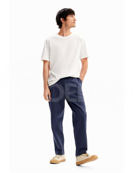 DESIGUAL - Plain seamed T-shirt Tbilisi - photo 3