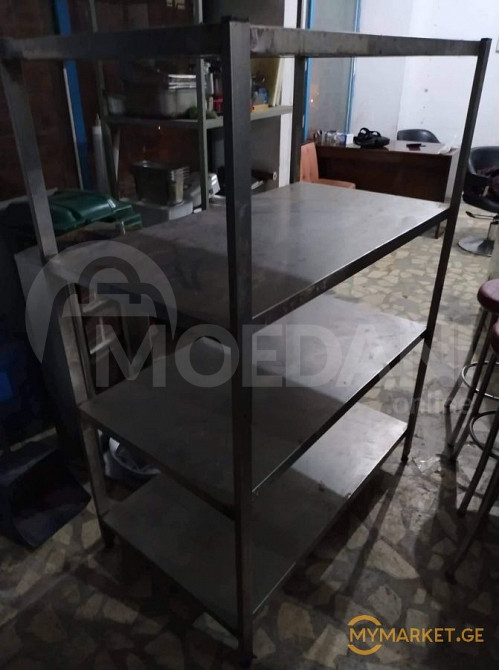 უჟანგავი ლითონის სტელაჟი ევროპიდან+განვადება თბილისი - photo 1