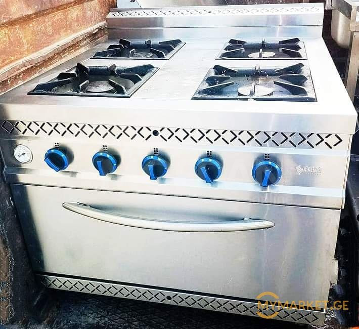 4 კამფორიანი გაზქურა ღუმელით ევროპიდან+განვადება თბილისი - photo 1