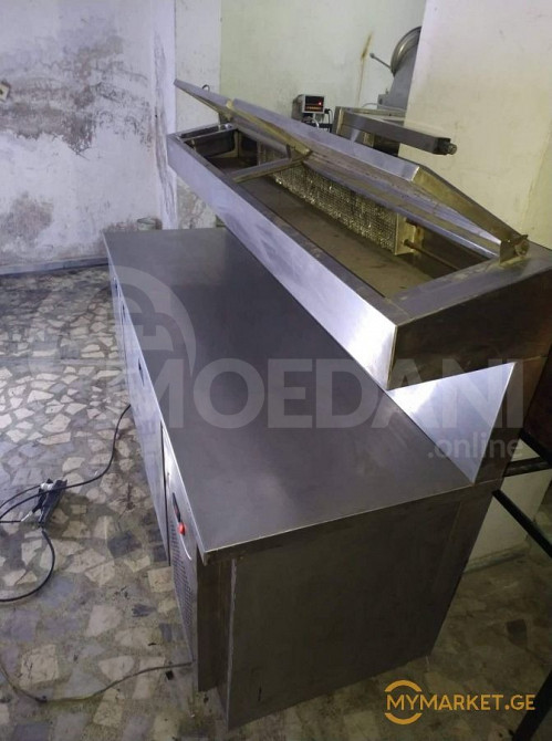 3 კარებიანი მაგიდა მაცივარი სალათ ბარით ევროპიდან+განვადება თბილისი - photo 2