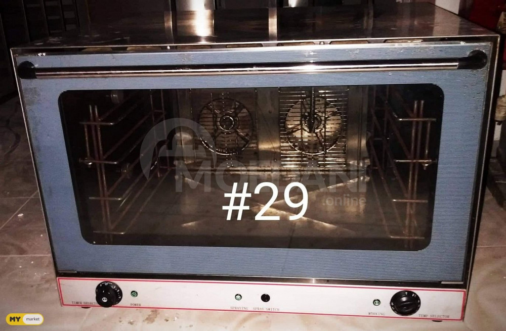 კონვექციური ღუმელი (4 ჟარუნა) ევროპიდან+განვადება თბილისი - photo 1