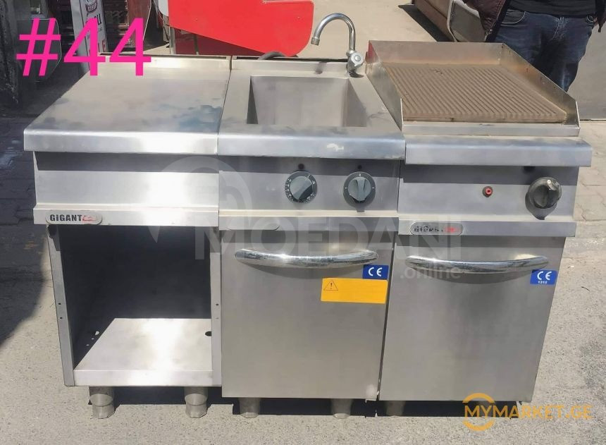 სამზარეულოს კუნძული, გრილი+მაკარონის სახარში+სამუშაო მაგიდა თბილისი - photo 1