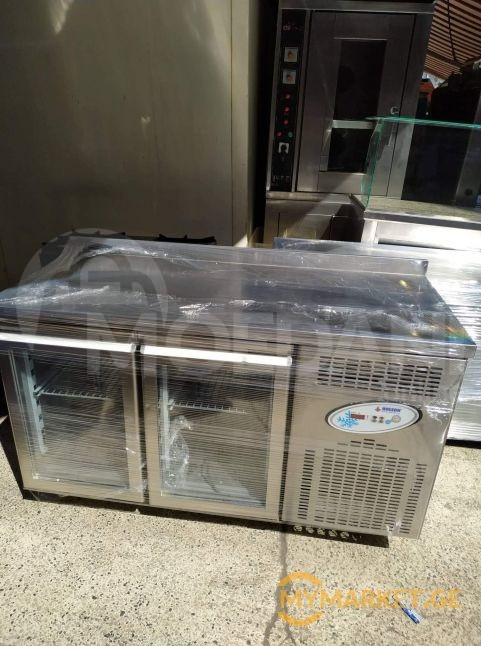 Стол двухдверный с холодильником из Европы + рассрочка Тбилиси - изображение 2