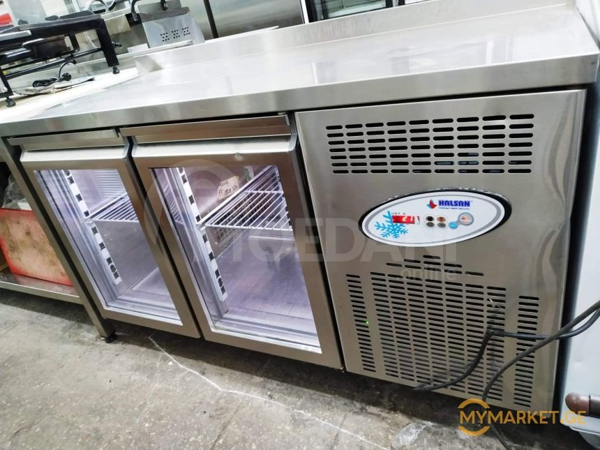 Стол двухдверный с холодильником из Европы + рассрочка Тбилиси - изображение 1