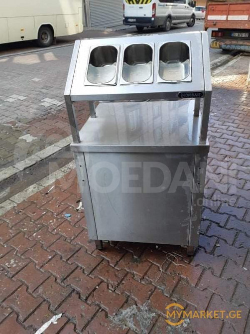 უჟანგავი ლითონის სამუშაო მაგიდა ევროპიდან+განვადება თბილისი - photo 1