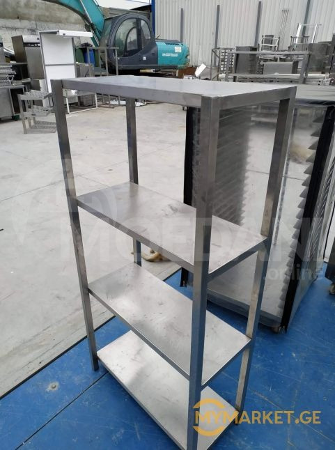 უჟანგავი ლითონის სტელაჟი ევროპიდან+განვადება თბილისი - photo 1
