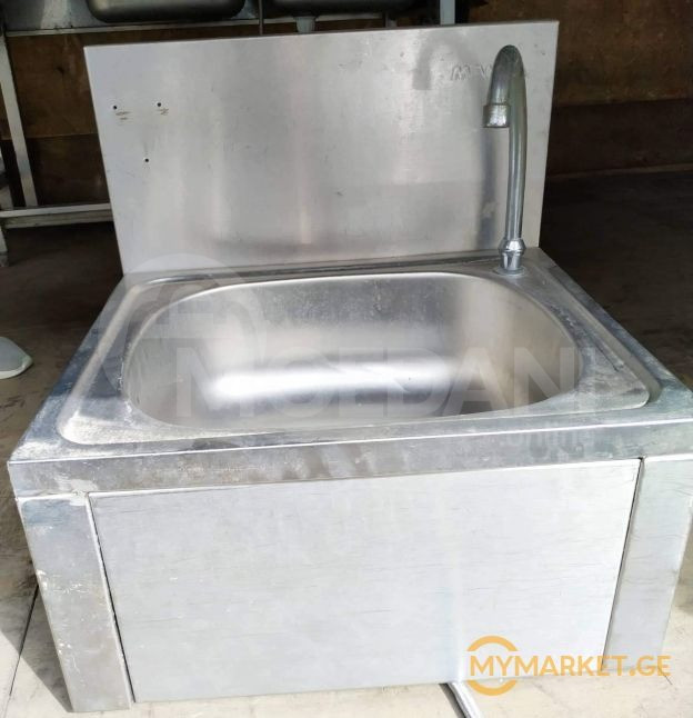 უჟანგავი მეტალოს ნიჟარა ონკანით ევროპოდან+განვადება თბილისი - photo 1