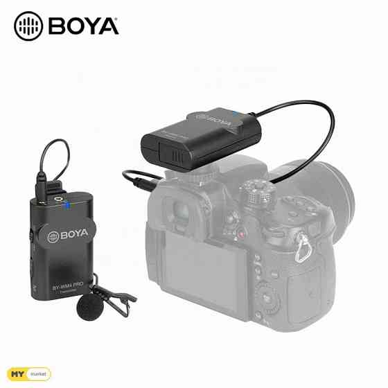 ☘️Boya BY-WM4 PRO-K1 ბლუთუზ ხმის ჩამწერი☘️ თბილისი