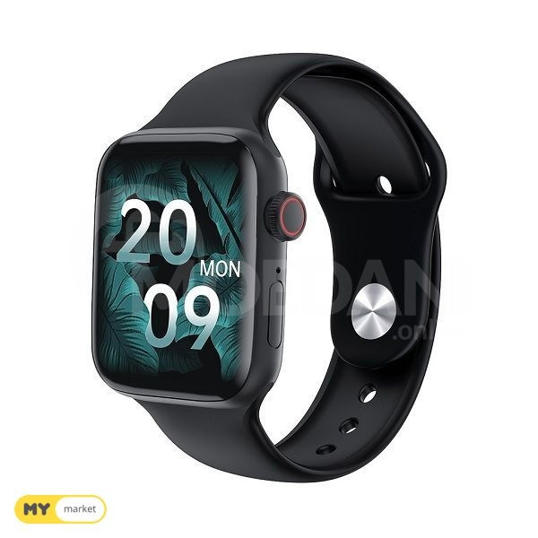 Smart Watch 6 hw22 pro სმარტ საათი ქართული შრიფტის მხარდაჭ თბილისი - photo 1