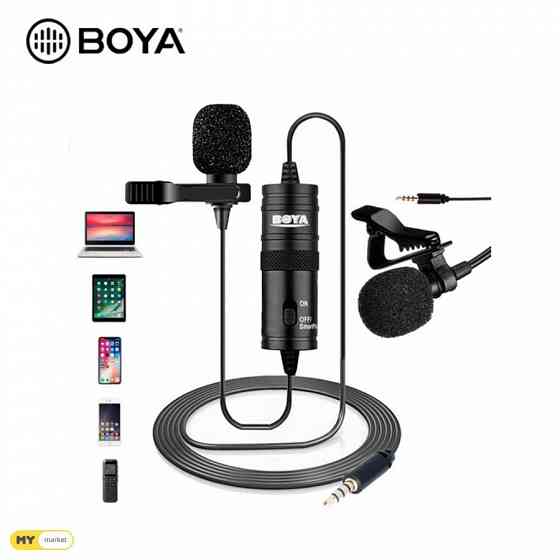 ☘️BOYA BY M1 Pro პეტლიჩკა მიკროფონი ორიგინალი ☘️ თბილისი