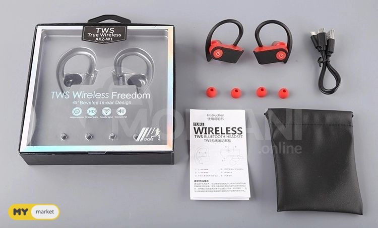 ☘️ Sports headphones W1 ☘️ Tbilisi - photo 1