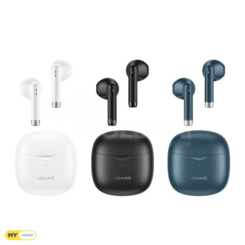 ☘️ USAMS TWS - IA Airpods უსამას ბრენდის ყურსასმენი☘️ თბილისი - photo 1