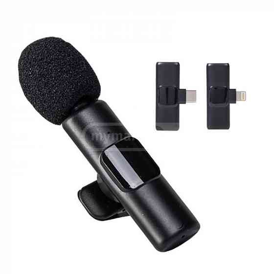 Wireless Microphone ტელეფონის უსადენო პეტლიჩკა მიკროფონი ☘️ თბილისი