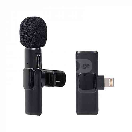 Wireless Microphone ტელეფონის უსადენო პეტლიჩკა მიკროფონი ☘️ თბილისი