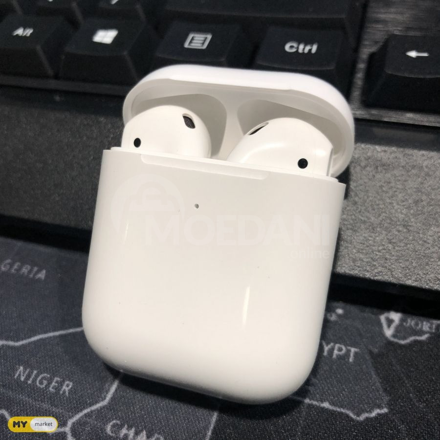 ☘️AirPods 2 replica Bluetooth headset Earpod 2 ☘️ Tbilisi - photo 1