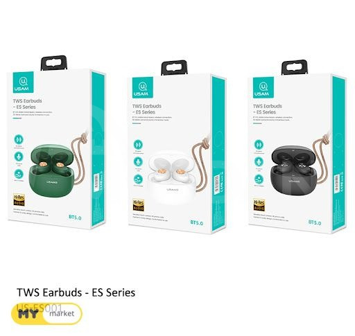 ☘️Usams ES TWS Earbuds Usams bluetooth earphone ☘️ Tbilisi - photo 3