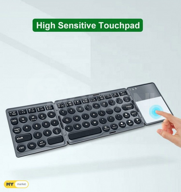 Bluetooth Keyboard დასაკეცი კლავიატურა თბილისი - photo 4