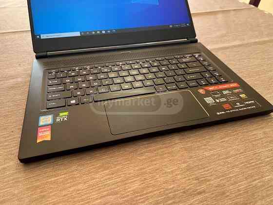 MSI Stealth GS65 i7-9750H RTX2080 ✅ как новый. Тбилиси