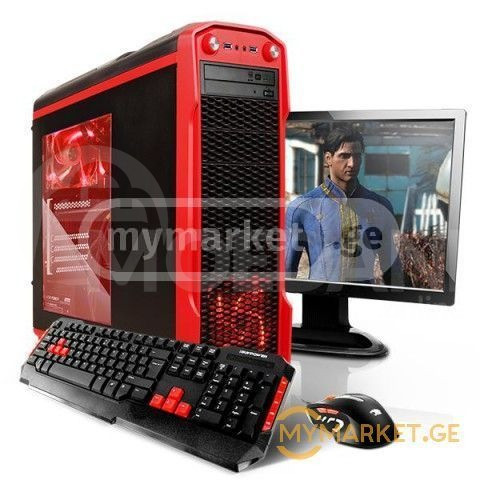 Computer I3-2100//4GB//500HD//GT 620 + monitor with warranty Tbilisi - photo 1
