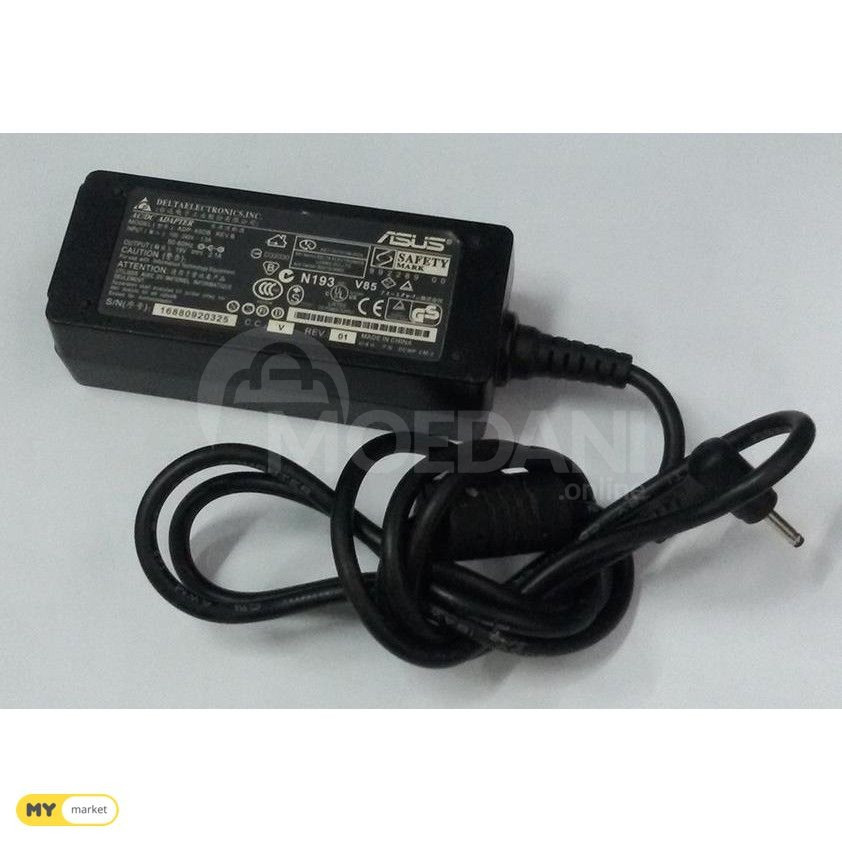 Зарядные устройства для ноутбуков Asus 19В-3,42А (5мм x 2,5мм) Тбилиси - изображение 1