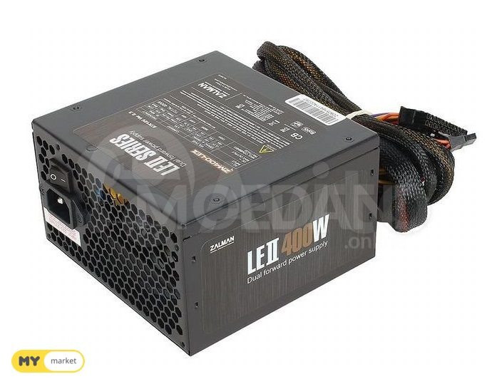 Новые блоки питания Zalman 400W с гарантией Тбилиси - изображение 1
