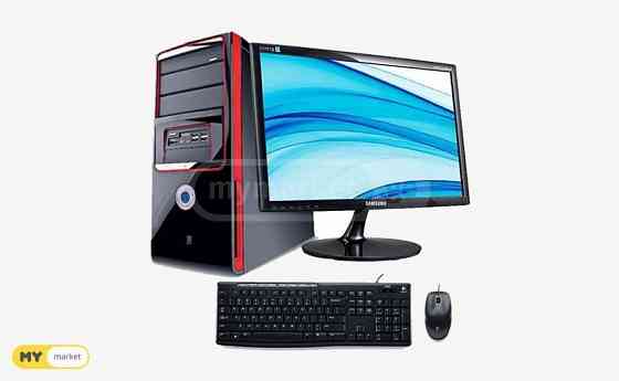 Компьютер G1840 // 4GB // 120GB SSD + монитор с гарантией Тбилиси