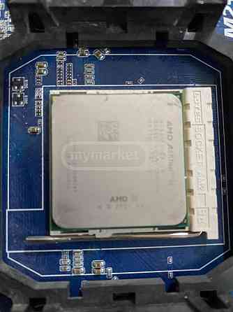 AMD DDR2 დედაპლა + პროცესორი Tbilisi