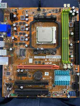 AMD DDR2 დედაპლა + პროცესორი თბილისი