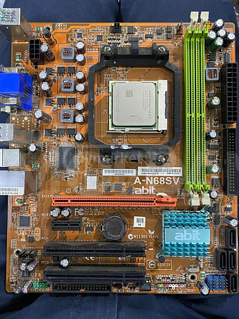 Материнская плата AMD DDR2 + процессор Тбилиси - изображение 3
