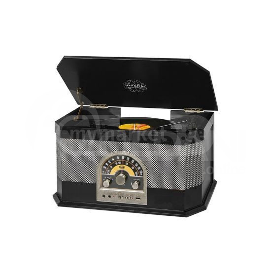 სტერეო სისტემა Trevi Turntable Vinyl TT1040BT Black თბილისი - photo 1